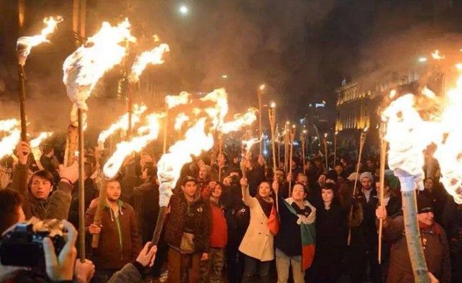 Факелно шествие за Деня на народните будители