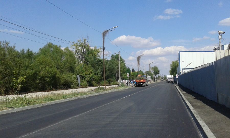 Обновена е най-натоварената индустриална улица в Монтана