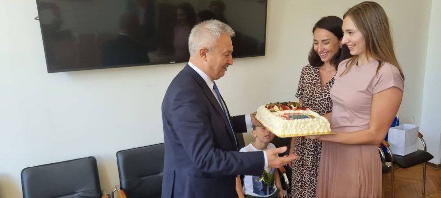 Украински бежанци благодариха на кмета на Монтана